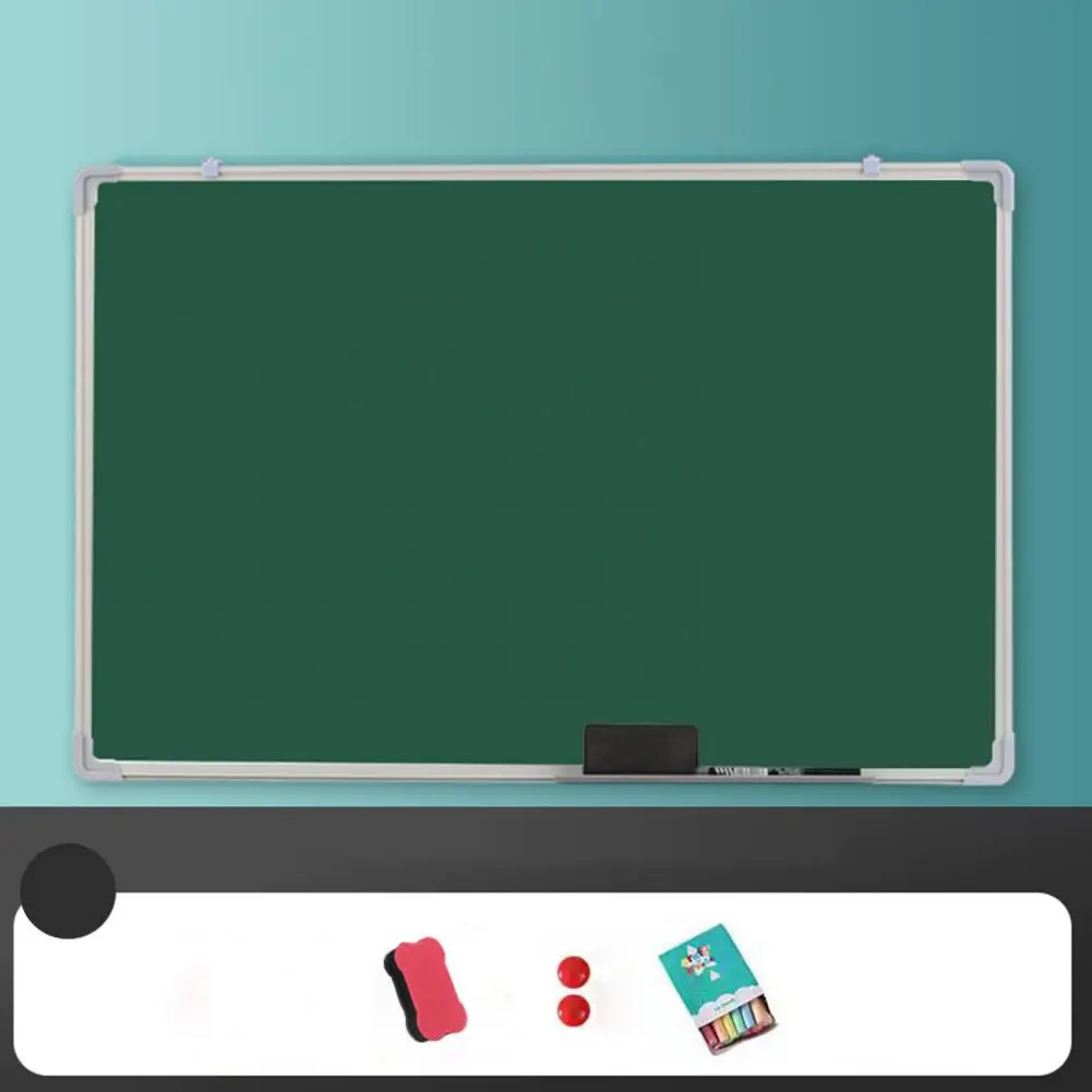 Easy Erase Whiteboard Magnetic Whiteboard Set Magnetic Chalkboard Wall Kit for Office Teaching for Organization
