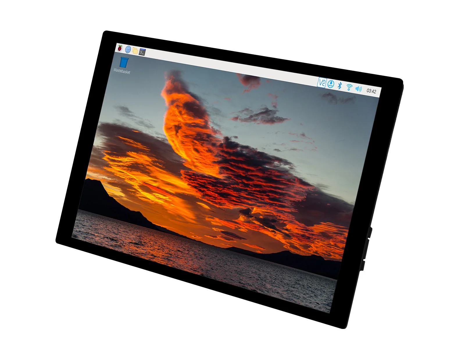 Waveshare  ̿  ġ ÷, 1280  800, IPS, DSI ̽,   OS, 10 Ʈ , 8 ġ