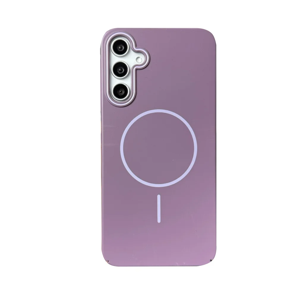 Luxury Slim Matte Magnetic Wireless Charging Hard Cover Case