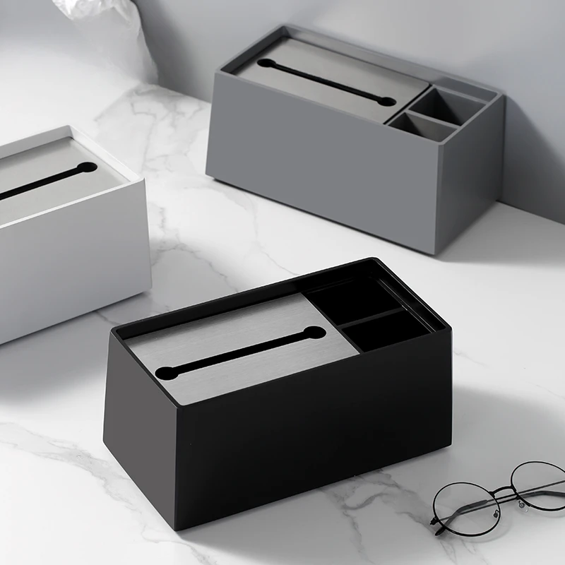 

Desktop multi-function drawer, living room coffee table, remote control, paper towel storage box, one luxury.