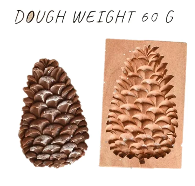 Easter Christmas 3D Wooden Cookie Mold Gingerbread Mould Carved Decoration Stamp Embossing Craft Decorating Baking Tools M531 baking mold cookie mould cookie printing mold baking decorating tools