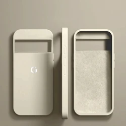 Premium Liquid Silicone Shockproof Phone Case - Soft Back Cover with Enhanced Protection - Pixel 9 ProXL (WHITE)