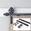 2pcs Soft Close Mechanism For Damper Sliding Barn Door Hardware Hanging Rail Track Kit Buffer Damper Track Without Punching 2
