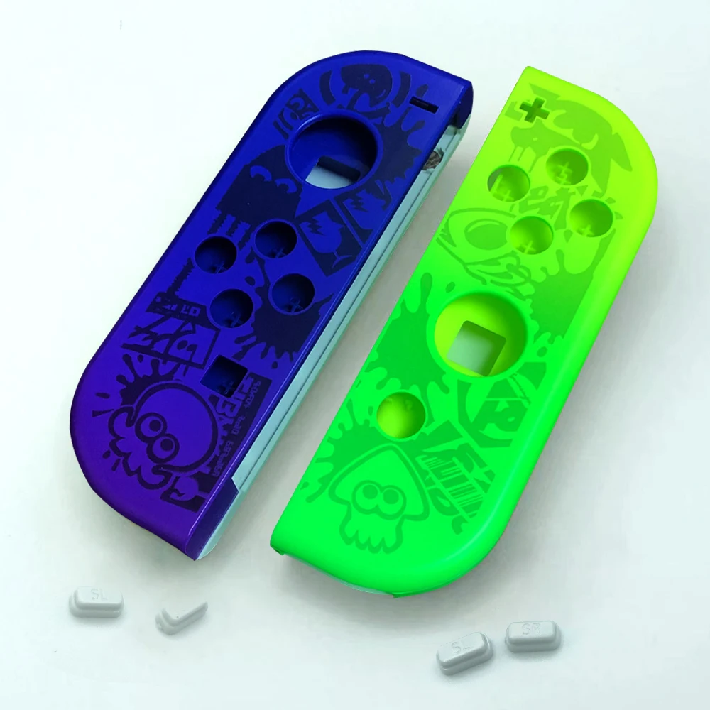 Game Theme Shell de Substituição para Nintendo Switch Oled Joy-con Peças Faça Você Mesmo Case Habitação Botões Completos Acessórios Sp3