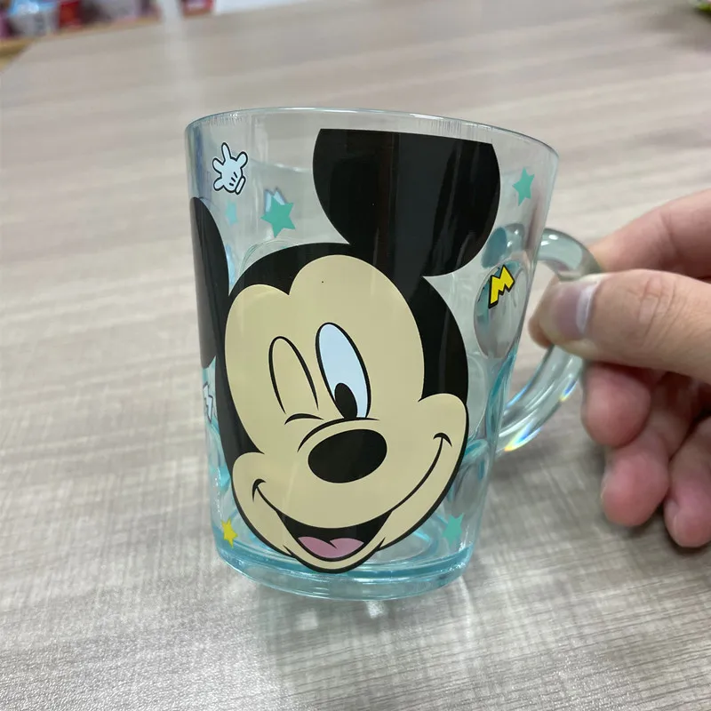 thumbnail image 1 of Disney-taza de leche de Mickey y Minnie Frozen 2 para niños, vaso de leche de princesa Elsa, vasos de dientes sin BPA, vaso de dibujos animados Pixar Stich, juguete para niños, 1 of 5