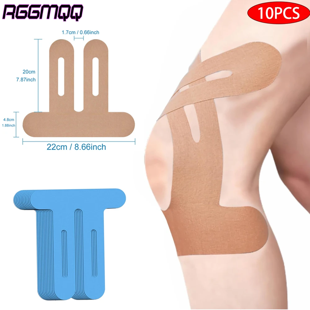IEADEN Precut Kinesiology Tape For Thumb (Right Hand) - 40 Beige Strips, Thumb Support & Pain Relief