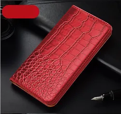 Elegant Leather Wallet Phone Case with Stand - Premium Flip Cover and Full Protection for TCL 20Y (JZ Red)