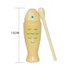 Wooden Musical Instruments for Children Montessori Educational Toy Natural Wood Music Instruments Set for Newborn Babies 5