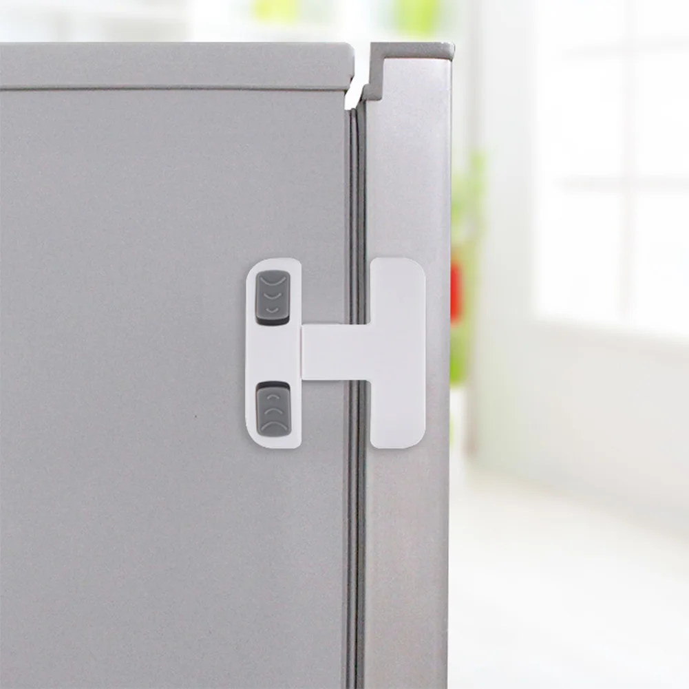Description Picture 4 of itemChild Safty Easy Install Window Restrictor Refrigerator Key Fridge Lock Practical Freezer Door Home Kids Cupboard Cabinet