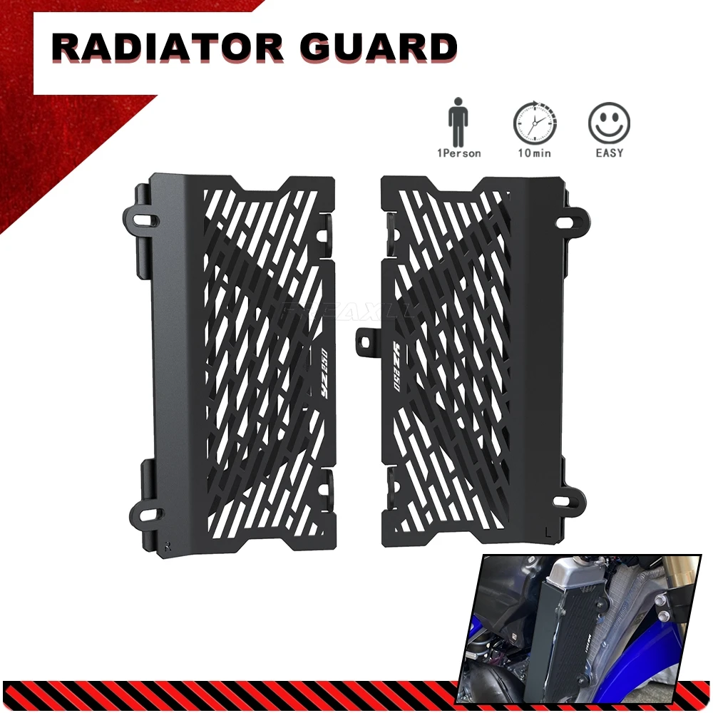 

For Yamaha YZ250 2002-2023 2022 YZ250X 2016-2023 Motocross Radiator Guard Kit Heat Radiation Grille Cover Protection YZ 250 250X