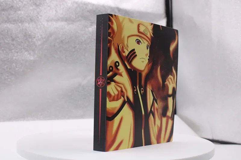 Naruto Anime Game Collection Card Book 240Pcs Anime Peripheral Card Storage Bag Album Xmas Gifts High-Capacity Boy Girl Toys