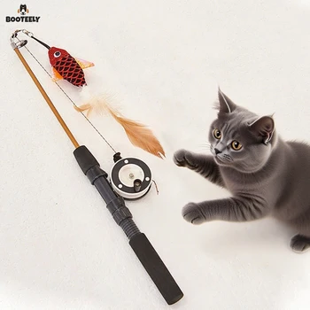 Telescopic Fish Cat Toy 1