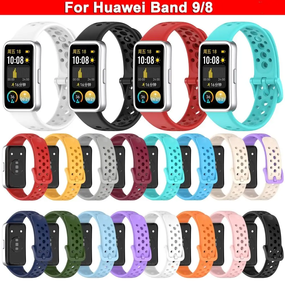 Breathable Silicone Watch Strap Wristband Accessories