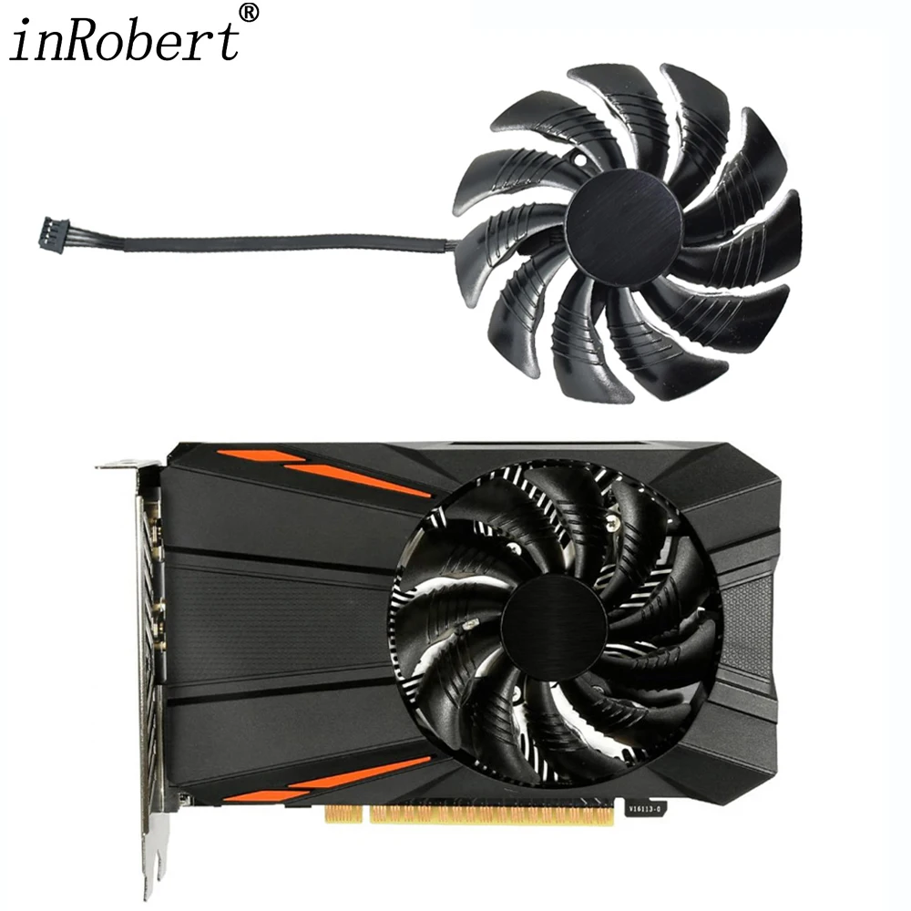 88Mm T129215Su Sostituzione Ventola Di Raffreddamento Per Gigabyte Gtx 1050 1050Ti 1060 1070 1080 1060 Ventola Di Raffreddamento Della Scheda Grafica