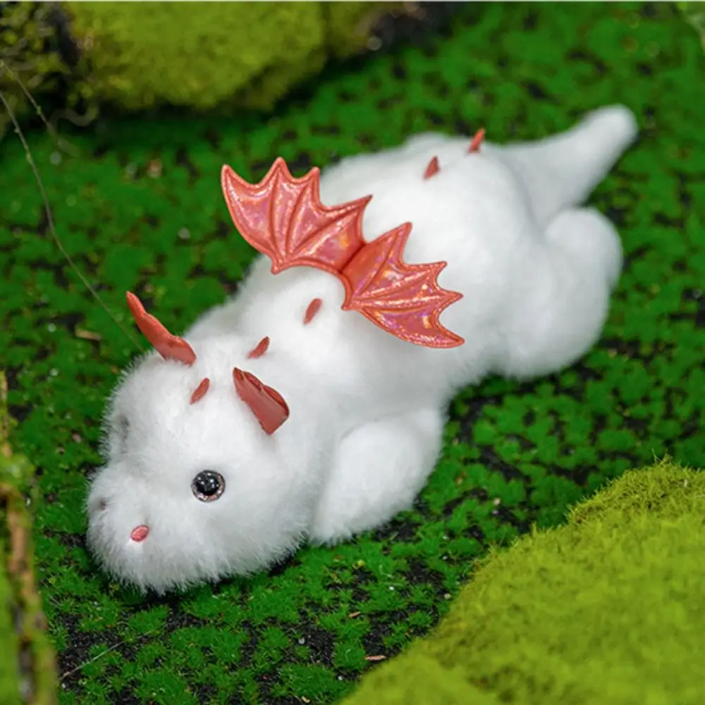 Soft Material Little Flying Dragon Dolls Kawaii Design Plush Fabric Dinosaur Plush Toys 28cm Fun Doll