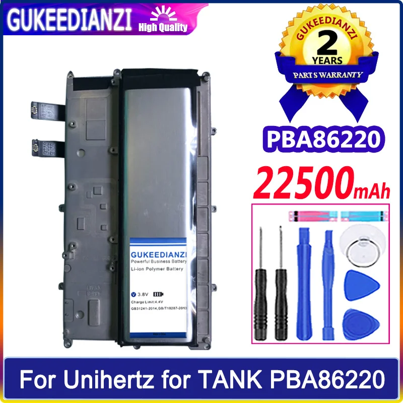 

Аккумулятор GUKEEDIANZI 22500mAh для Unihertz для Tank PBA86220 Bateria