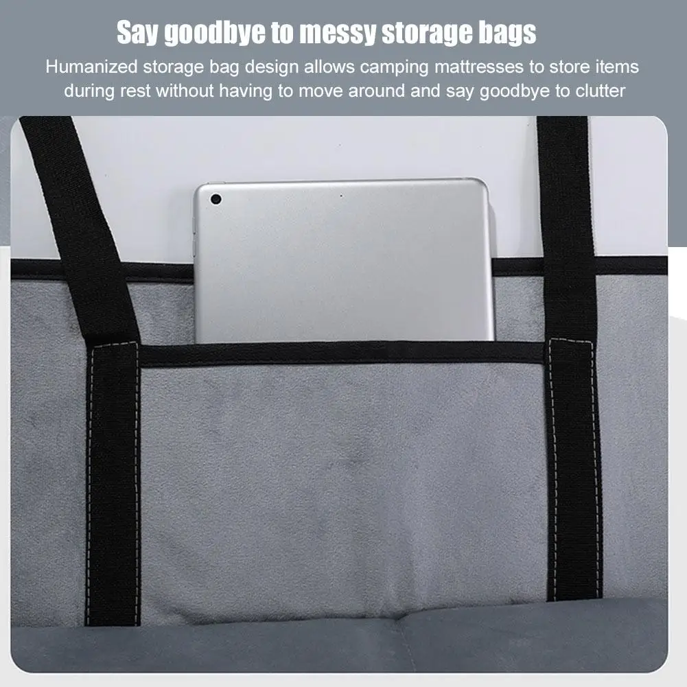 Car Camping Bed Pad Foldable Travel Mattress Non Inflatable Car Extra Long Mattress Universal For Tesla Model Y/3 Ford Honda Mat 4