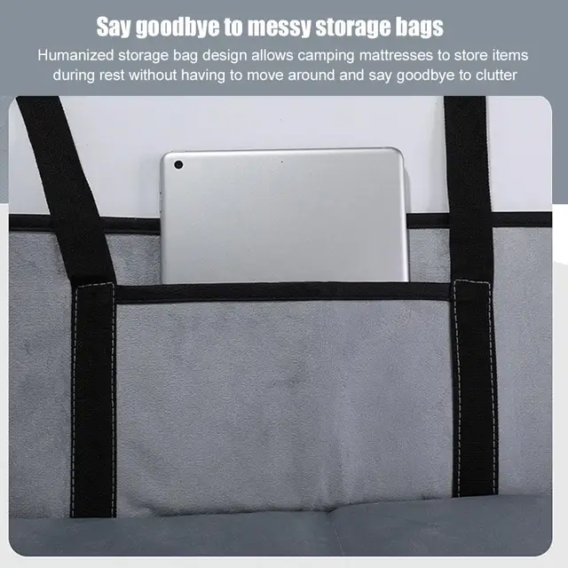 Car Camping Bed Pad Foldable Travel Mattress Non Inflatable Car Extra Long Mattress Universal For Tesla Model Y/3 Ford Honda Mat 4