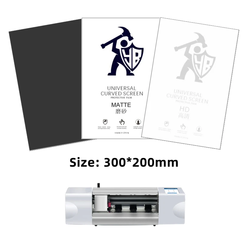 20pcs TPU Hydrogel Film For iPad 9.7 10.5 Pro 11 Inch Tablet Laptop Front HD/Matte/Privacy Screen Protector Cutting Machine Plot