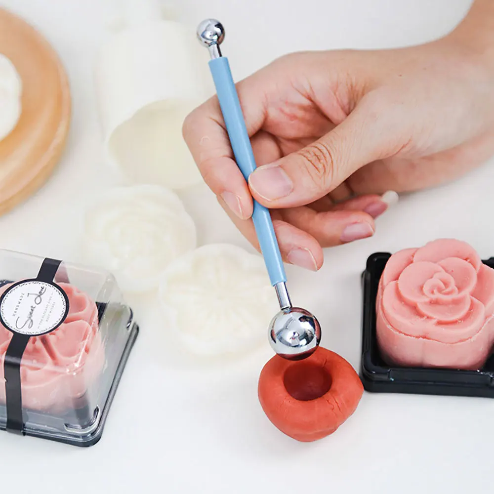 4PCS Clay Dotting Sculpture Tools 5