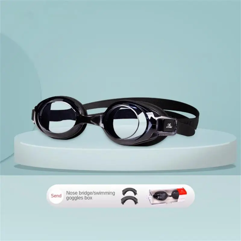 

To -9.0 Myopia Swimming Glasses Prescription Waterproof Anti-fog Swim Eyewear Silicone Diopter Diving Goggles Adults Teens