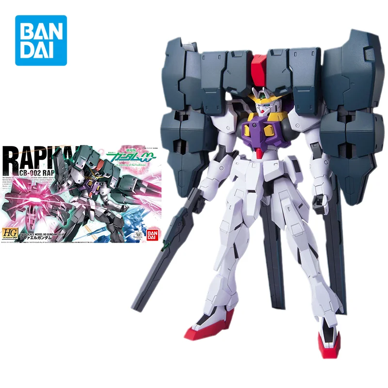 

Bandai Gundam Model Kit Anime HG 00 1/144 CB-002 Raphael Gundam Action Figures Collectible Theater version Toys Gifts for Kids