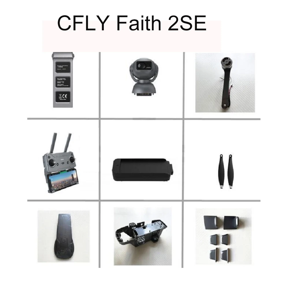 

Запасные части для радиоуправляемого дрона CFLY Faith 2SE Faith2 SE, лопастные пропеллеры, оболочка, пульт дистанционного управления, камера, кабель, рычаг, зарядное устройство, GPS