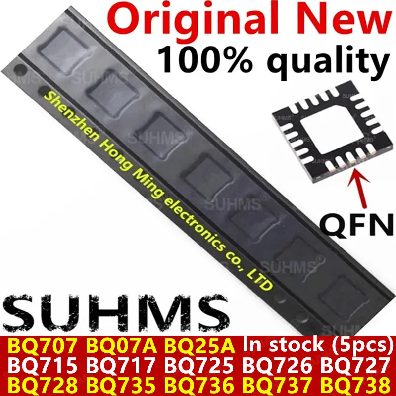 

(5 шт.) 100% новый BQ707 BQ07A BQ715 BQ717 BQ725 BQ726 BQ727 BQ728 BQ735 BQ736 BQ737 BQ738 BQ25A QFN-20