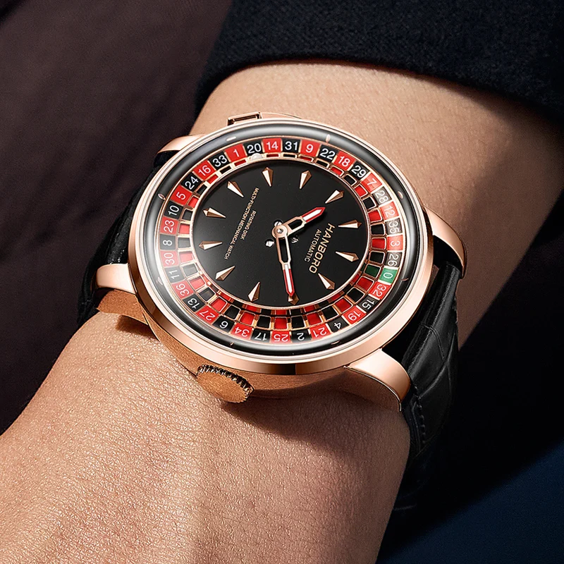 Men's Mechanical Watch fully automatic roulette wheel 1001 mechanical watch