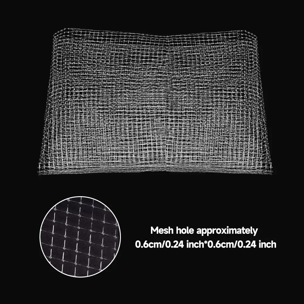Anti-Jumping Net Anti-Escape Net Replacement PP Vastocean Aquarium Fish DIY Invisible Clear Mesh Netting Fish Tank