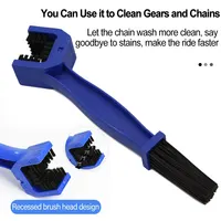 JOCleaner-Kit de livres de cyclisme pour VTT, ensemble de brosses à récurer, lavage de vélo portable, outil de réparation pour le cyclisme sur route 4