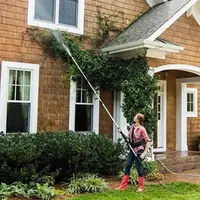 4000 PSI Telescoping High Pressure Washer Wand Set  Wall Cleaning Gun Stainless Steel Extension Pole High Pressure Water Gun 1