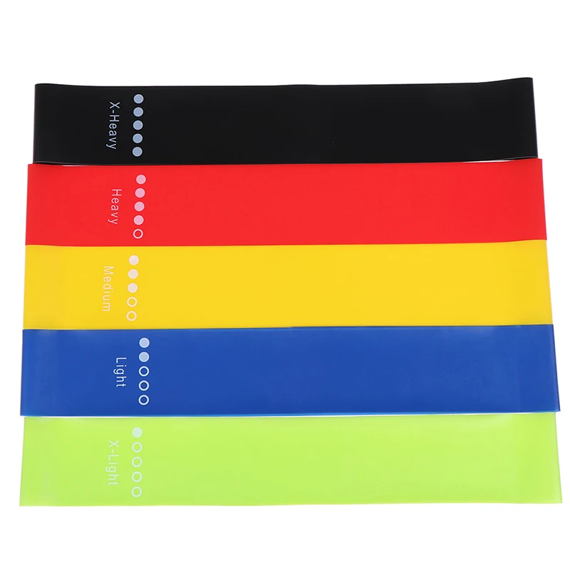 Crossfit Workout Resistance Bands Fitness Elastic Rubber Bands Training Workout Mini Home Gym Home Yoga Strength Equipment Fitness Resistance Band Fitness Accessories