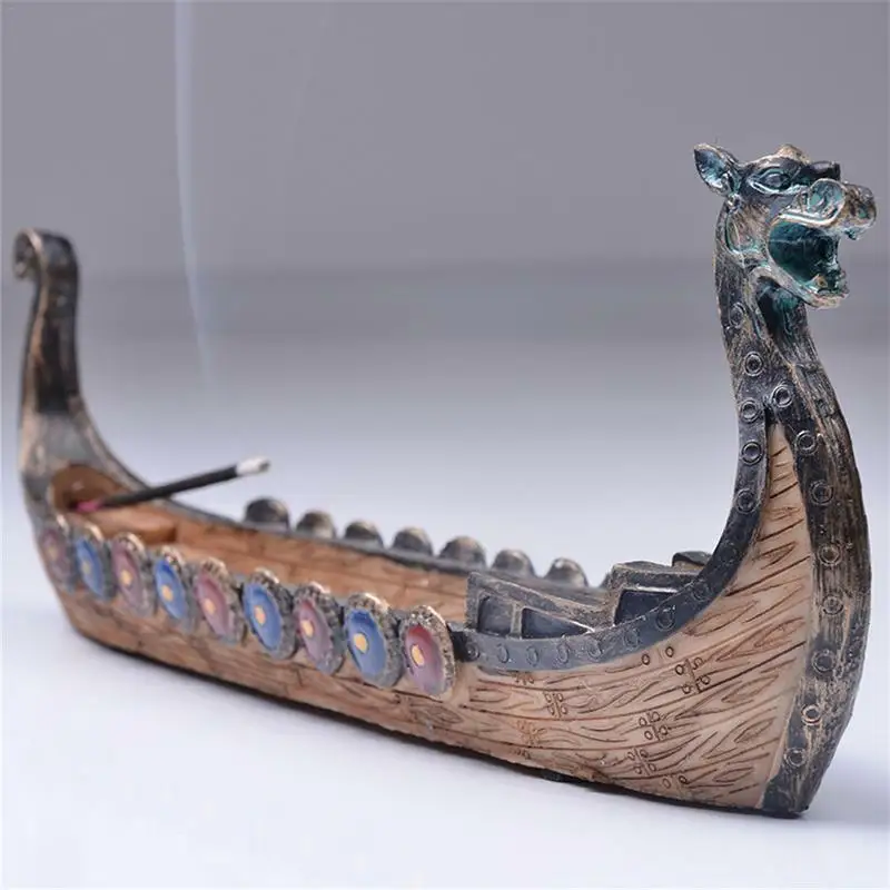 

Home Decor Accessories Miniatures Furniture Bastoncini D'incenso Dragon Boat Decorazioni Per Incensiere Intagliate A Mano