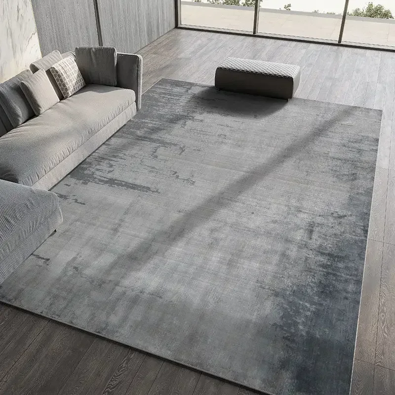 

luxury Living room rugs Decoration home grey bedroom bedside carpet Nordic Lounge Rug room Lounge Rug bedroom carpet washable