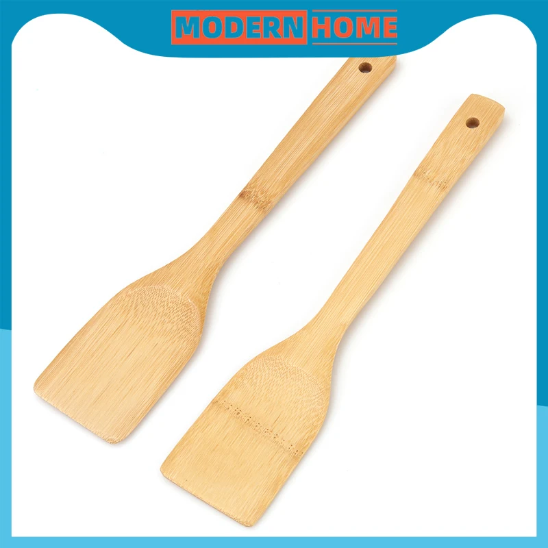 1~10PC Bamboo Spatula Kitchen Spatula Spoon Holder Cooking Utensil