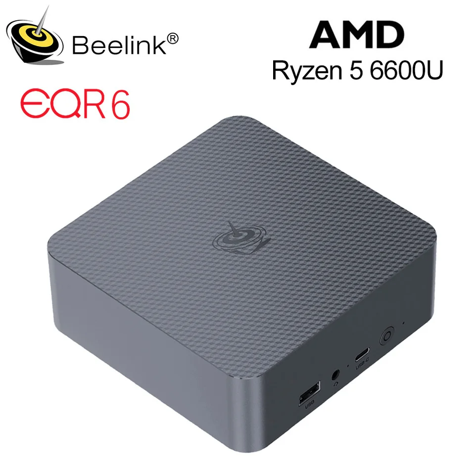 Beelink EQR7 R7 7735HS EQR6 AMD R5 6600U R7 6800H 6800U DDR5 16G