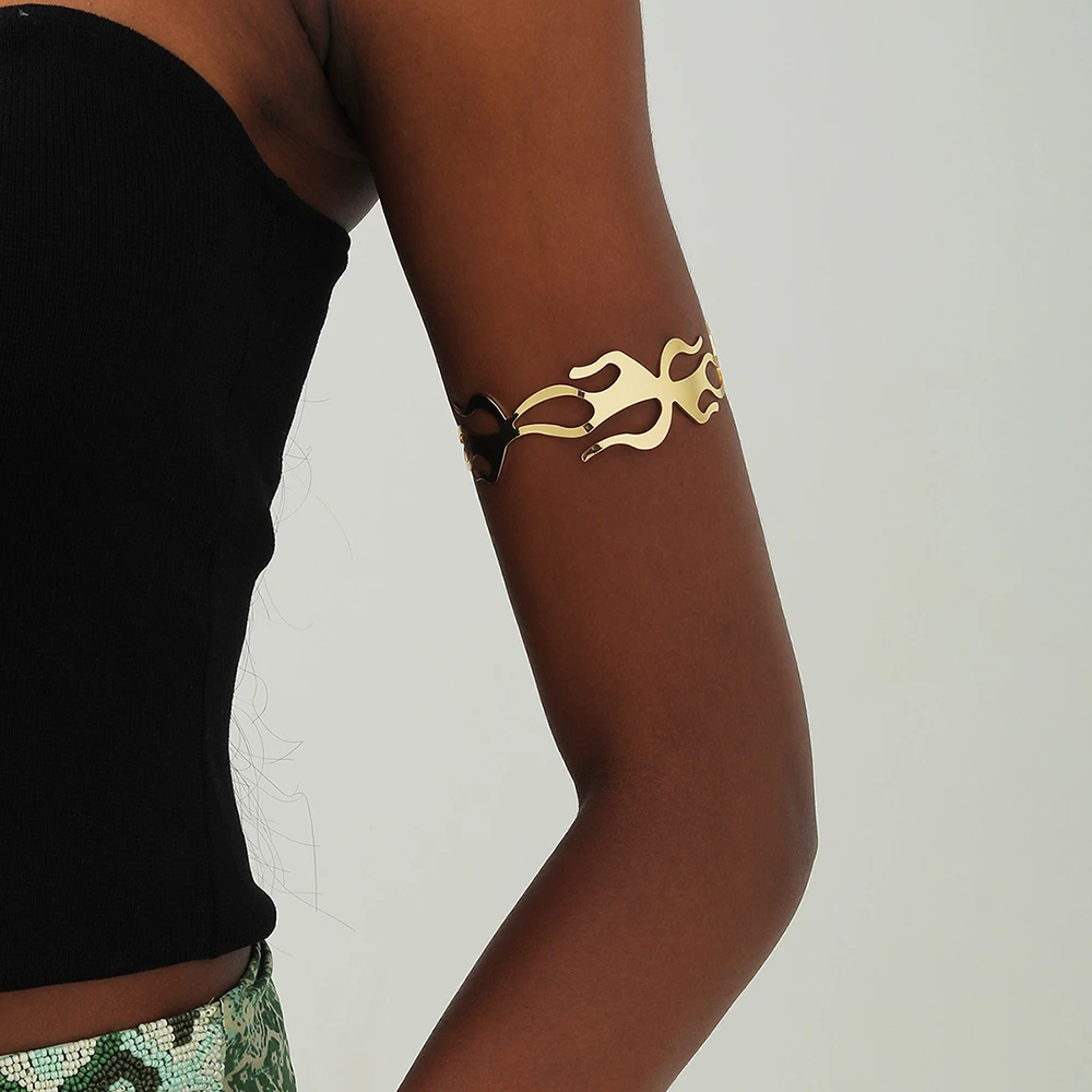 Upper Arm Bracelets Punk Cuff Arm Bangle Bracelet Upper Arm