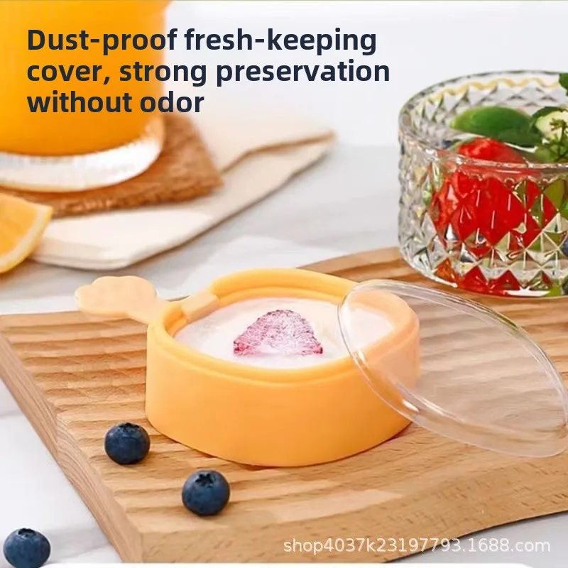 1/3Pcs Quick-Frozen Snowballs Silica Gel Cute Mold Food-Grade ice cream Mold Summer Household Kids Frozen Ice Cubes Baby Feeding