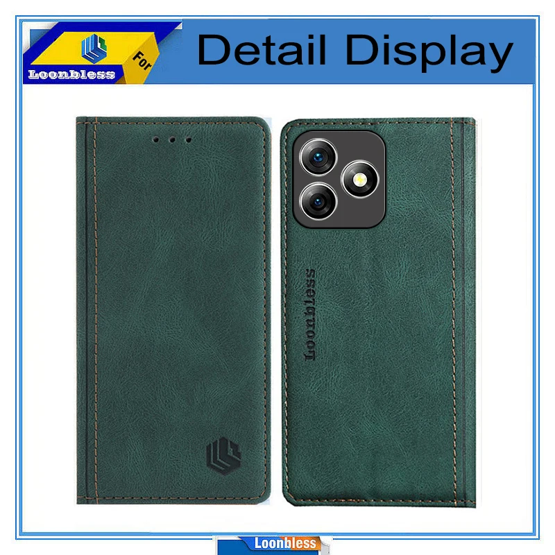 Premium Flip Magnetic Phone Case Cover - Original Design