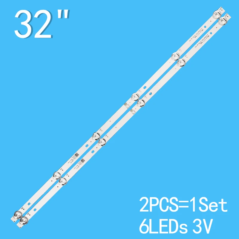 LED backlight strips for JL.D32061330-031AS-M_V02  HRS_SQY32A114_2X6  ECON EX-32HT002B V1T09