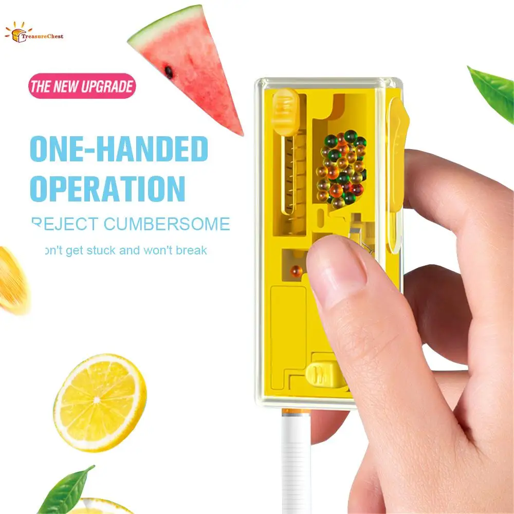 Ice Beads Fruit Mint Flavour Cigarettes Case Burst Box Tobacco Filter Holder Pops Smoker Accessories |