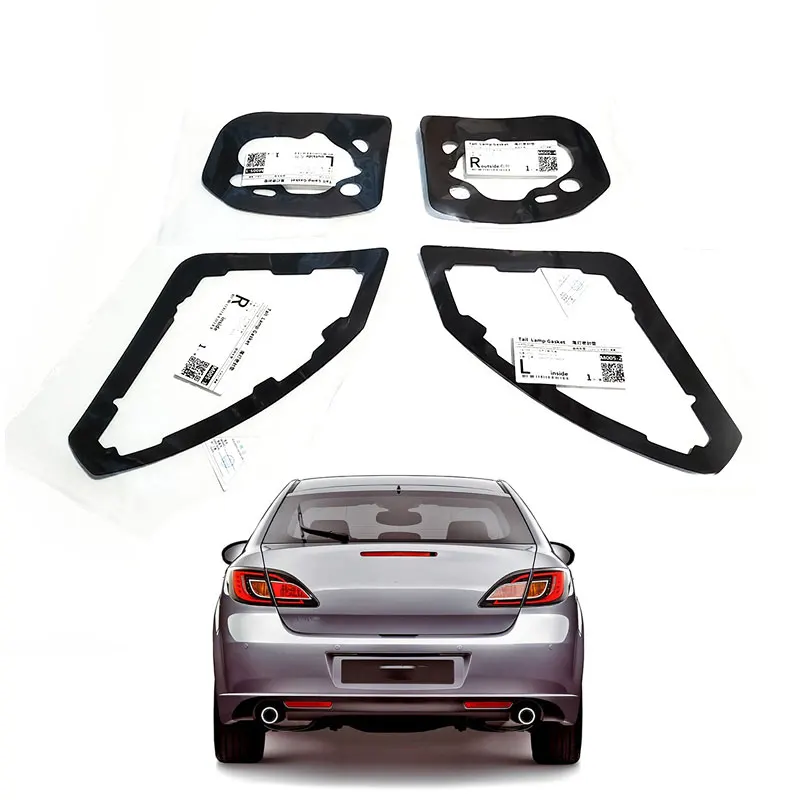 For MAZDA 6 GH 2009 2010 2011 2012 Car Outer inside Rear Bumper Headlight Tail Light Tail Lamp Sealing Gasket battery insulation gasket