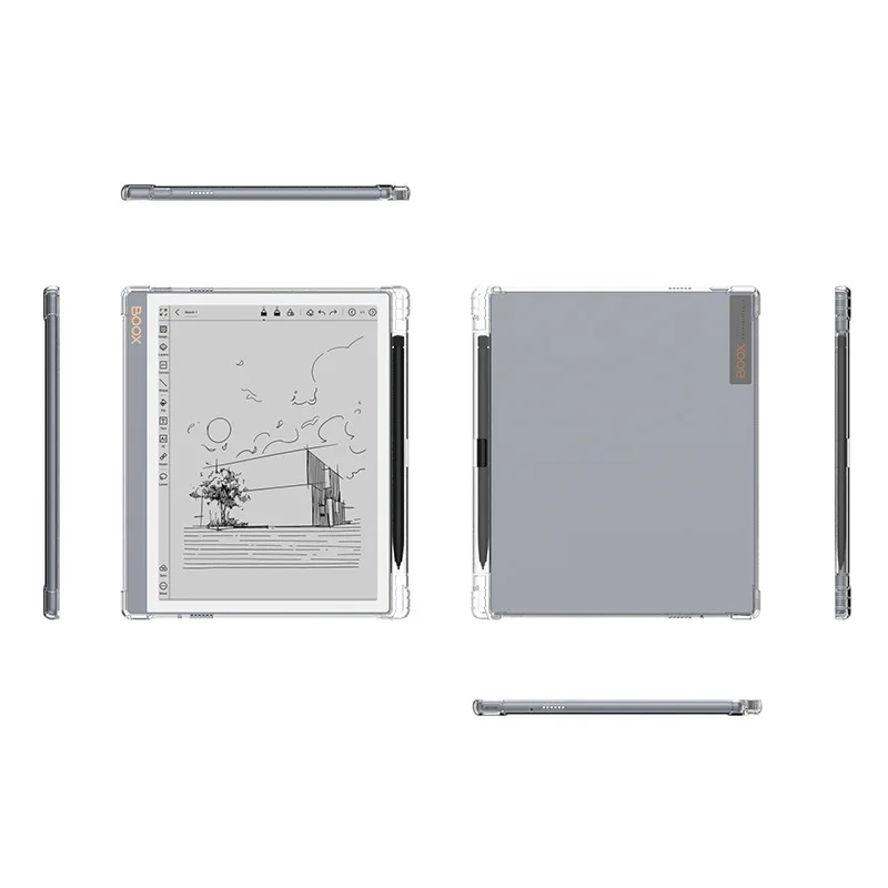 Shockproof TPU Tablet Cover with Pen Slot - 10.3 Soft Case