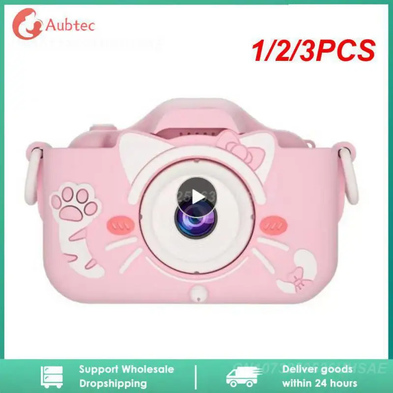 

1/2/3PCS Mini Camera Kids Camera Toys For 3 4 5 6 7 8 9 10 11 12 Year Old Boys/Girls, Kids Digital Camera For Toddler With Video