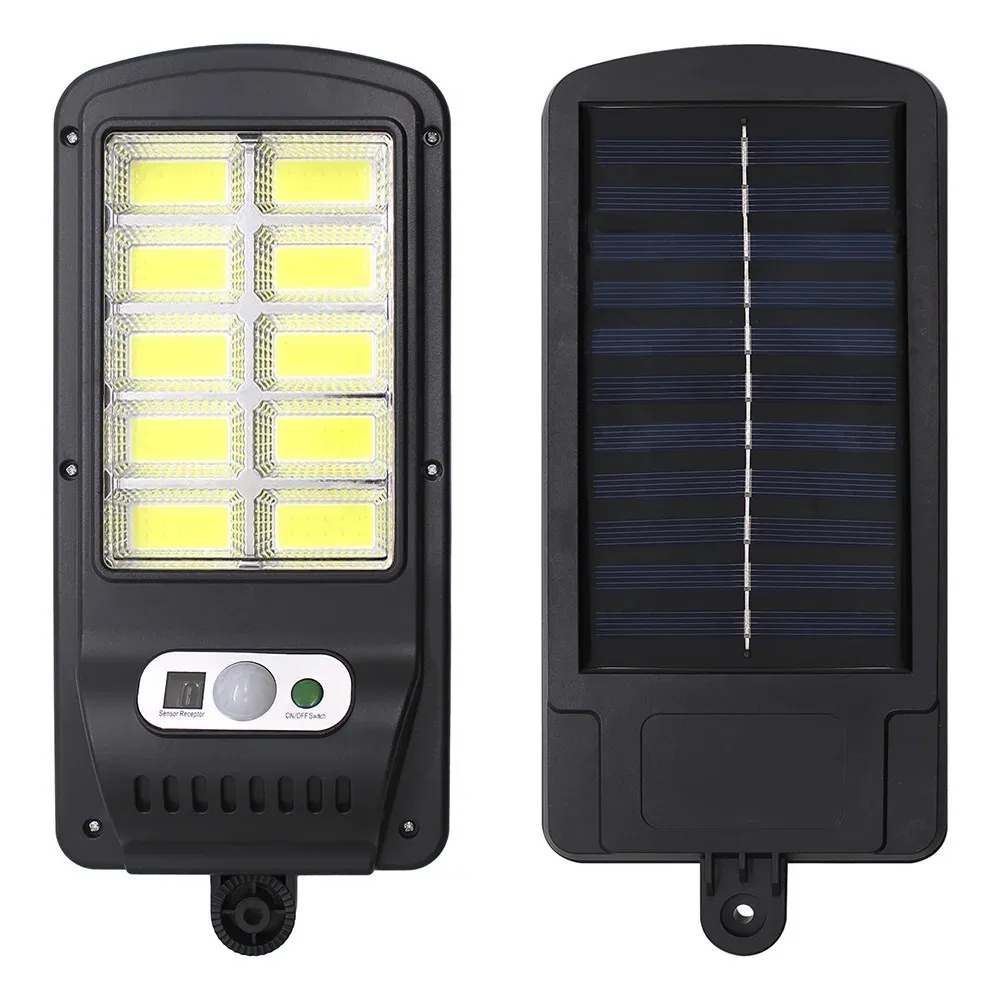 3 Modes Led Solar Street Lights 120 Led Remote Control Solar Parking Lights Wire