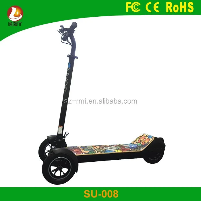 Foldable Mini Electric Foot Scooter 3 Wheels Adult Foldable Skateboard