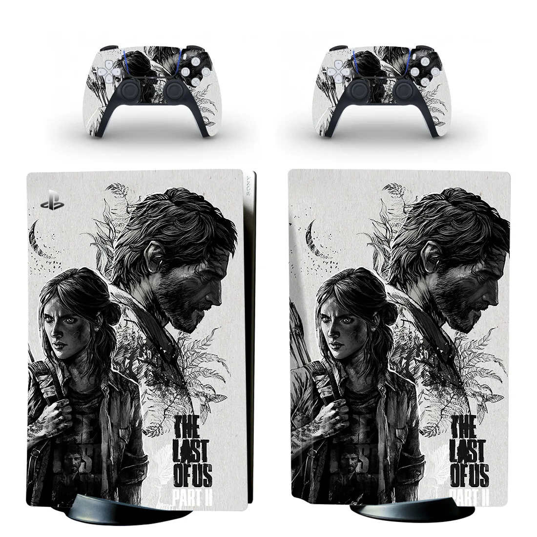 Ellie and Joel - The Last of Us PS5 Vinyl Console Skin Sticker Wrap – VGF  Gamers