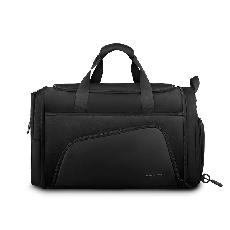 Foldable Duffle Gym Bag with Shoes Pouch for Men