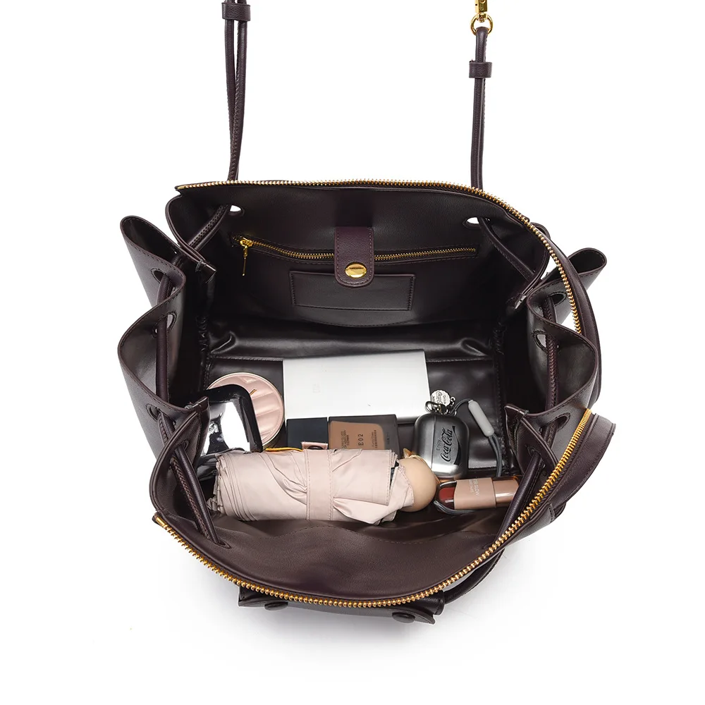 NEW Soft Women Bag Top Quality Luxury Design Fashion Tote Bag Shoulder Underarm Bag Casual Retro Handbag Ladies